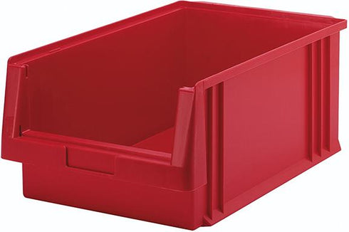 Sichtlagerkasten LA-KA-PE, PLK 1 B315xT500xH200 mm rot LA-KA-PE