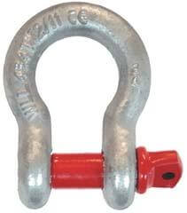 Schäkel NEUTRAL, geschweift 3/16Z TK 0,33t
