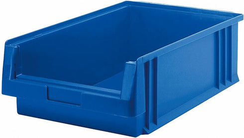 Sichtlagerkasten LA-KA-PE, PLK 1c B315xT500xH150 mm blau LA-KA-PE