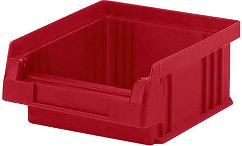 Sichtlagerkasten LA-KA-PE, PLK 5 B102xT89xH50 mm rot LA-KA-PE