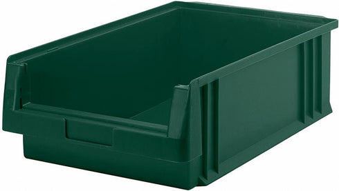 Sichtlagerkasten LA-KA-PE, PLK 1c B315xT500xH150 mm grün LA-KA-PE