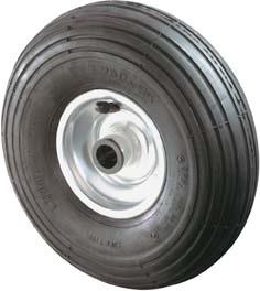 Luftrad BS ROLLEN, C90.264,260/85mm Nabenl.75,Bohr.25,RillenpRL,Gummi schw.Radk.StahlfBS ROLLEN