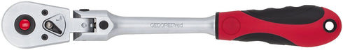 GEDORE 2K-Gelenk-Umschaltknarre 1/4 163 mm RSW5°