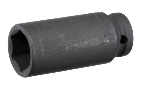 GEDORE Kraftschraubereinsatz 1/2" 6-kant 24 mm Länge 78 mm