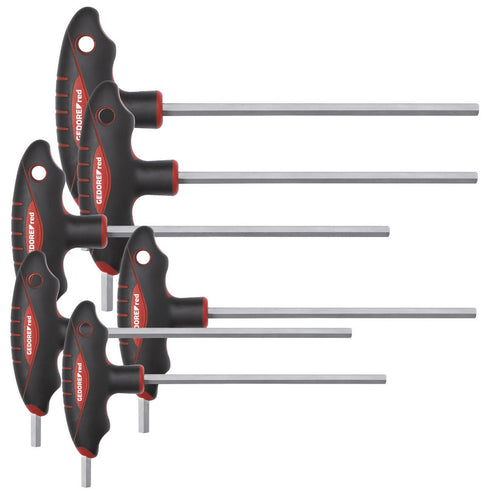 GEDORE 2K-T-Griff-Schraubendreher-Satz 6-kant 2.5-8 mm