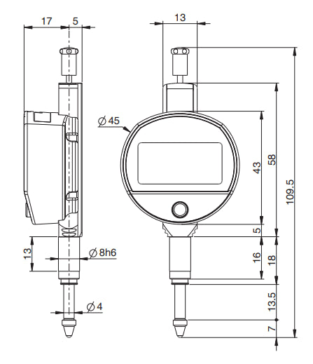 Kleinmessuhren S_Dial MINI Basic