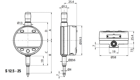 Messuhren S_Dial WORK Analog Nano Smart