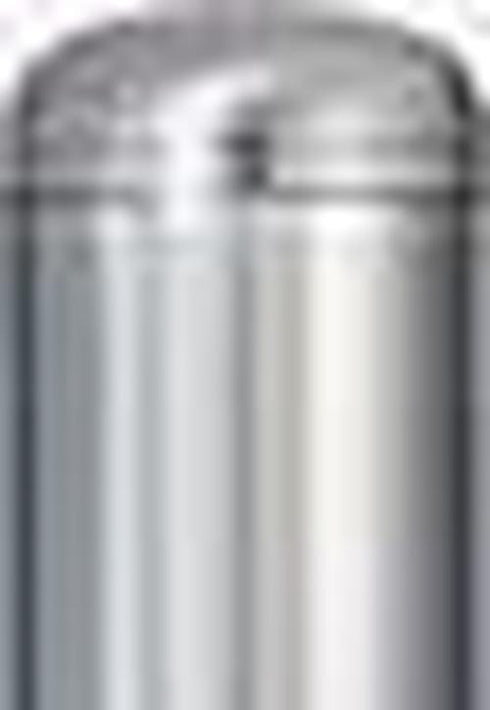 Sperrpfosten NEUTRAL, Edelstahl D 76 mm, mit Bodenplatte