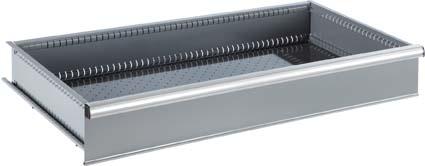 Schublade LISTA, FH75mm NCS4502-B Tragkraft 200kg