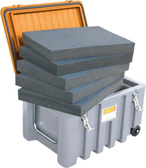 Schaumstoffeinlage CEMO, PUR für CEMbox 150 l VE 5 Stück