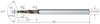 Micro drill MIKRON, solid carbide, CrazyDill Coolpilot SST-Inox, 3 × A11, eXedur SNP, with internal cooling