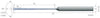 Kleinstbohrer MIKRON, VHM, 50 × A11, mit integrierter Kühlung
