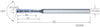 Kleinstbohrer MIKRON, VHM, CrazyDrill SST-Inox, 12 × A11, eXedur RIP, mit integrierter Kühlung