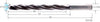 High-performance drill PREMUS, shank form HA, 8 × A11, 3-flute, with internal cooling
