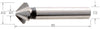 Kegelsenker PREMUS, ASP30 90° INOX
