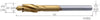 Flat countersink PREMUS, HSS through-hole medium TiN
