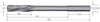 PREMUS machine reamer, solid carbide 1/100 increment