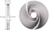 Circular saw blade HSS coarse toothed B 50X1.0X13