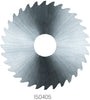 Solid carbide circular saw blade coarse toothed 40X1.2X10