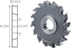 Disc milling cutter cross-toothed, without collar 160X20,0X40