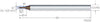 Micro End Mill VHM MIKRON, CrazyMill Cool Micro, 3 × A1, eXedur SNP