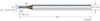 Kleinstfräser VHM MIKRON, CrazyMill Cool Micro, 5 × A1, eXedur SNP