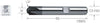 Quarter-circle cutter PREMUS, solid carbide ALCRONA