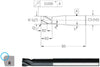 Torus cutter PREMUS, solid carbide long extra long with corner radius up to 62HRC TiAlN