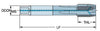 CoroTap™ 200 geradegenuteter Gewindebohrer mit Schälanschnitt SANDVIK, T200-PM109AE-7/16   P1PM
