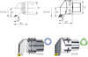 Klemmhalter SWISS TOOLS, 55°/93° SDJC L/R
