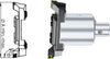 Spindelwerkzeug SWISS TOOLS, Wendeplattenhalter, Paar inkl. Druckplatte