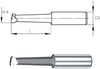 Zubehör für Spindelwerkzeug SWISS TOOLS, Ausdrehstahl mit Hartmetallschneide, &Oslash; 3,0 - 19,0
