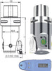Spindle Tool SWISS TOOLS, Boring Head Ø 23,9-153,1 digital