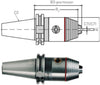 Universal-Spannfutter WTE, DIN 69871, Kurzbohrfutter, Präzision