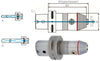 Universal-Spannfutter WTE, ISO 26623-1, Kurzbohrfutter, Präzision
