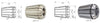 Spannzange ER-B FAHRION, Präzisions-Spannzange Protect 472E GERC40-B, Spannbereich 3,0 - 26,0 mm