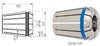 Collet ER-HP FAHRION, Precision Collet Protect 430E GERC25-HP, Clamping Range 1,0 - 16,0 mm