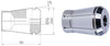 Spannzange ER-Power Collet HAIMER, Spannzange ER25