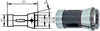 Collet 173E Collet clamping range 20-420 mm round 173 E