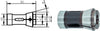 Druckspannzange 185E FAHRION, Druckspannzange Spannbereich 40-600 mm rund 185 E