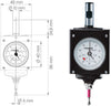 3D-Universaltaster HAIMER, Zero Master, analog, mit integriertem Kurzadapter