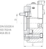Handspannfutter ROTA-S plus SCHUNK, DIN 55028 A