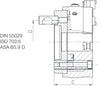 Manual Chuck ROTA-S plus SCHUNK, DIN 55029