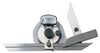 Universal-Winkelmesser PRETEC, mit Feineinstellung rostfrei