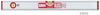 Aluminium-Wasserwaage BMI, ALUSTAR, silber eloxiert, mit Magnet