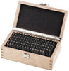 Precision test pin set in wooden box accuracy 0.001 mm