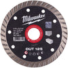 Diamant-Trennscheibe MILWAUKEE, Professionell DUT