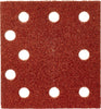 Schleifblatt MILWAUKEE, L × B = 107 × 115 mm, 10 Löcher