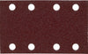 Schleifblatt MILWAUKEE, L × B = 133 × 80 mm, 8 Löcher