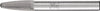 HM-Frässtift PFERD, Rundbogen, MICRO